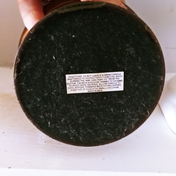 2/25$ Brass candle holder gold boho style home dc - Picture 4 of 6